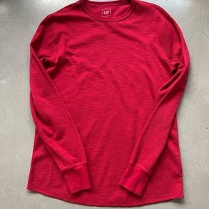 Gap red long sleeve thermal